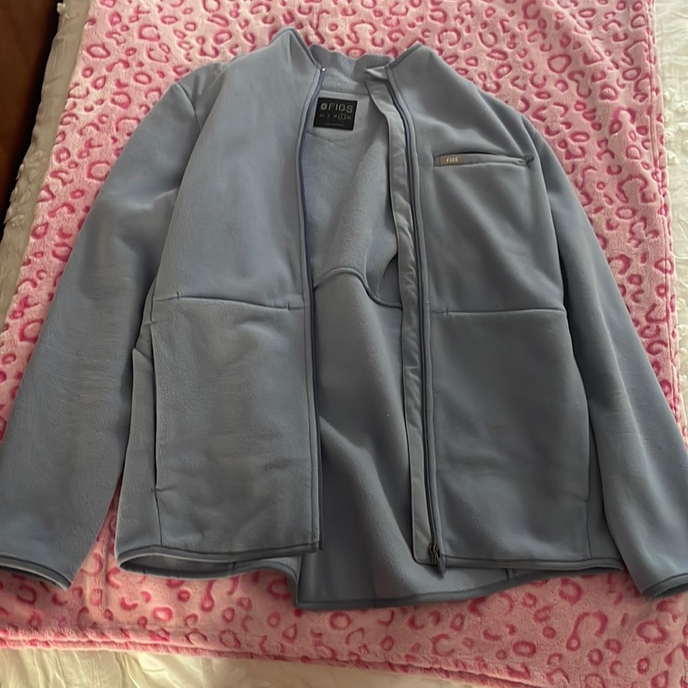 Figs fuzzy jacket